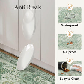 GENIMO mats shown as kitchen runner for standing time at the counter.