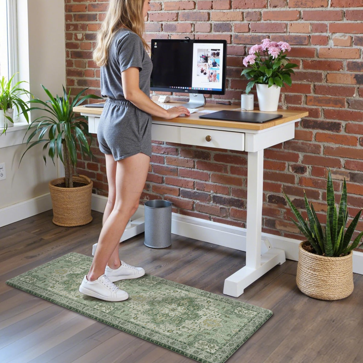 GENIMO mats suitable for laundry room and entryway use.