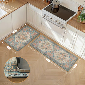 GENIMO memory foam cushion provides cushioned support during food prep and cleanup.