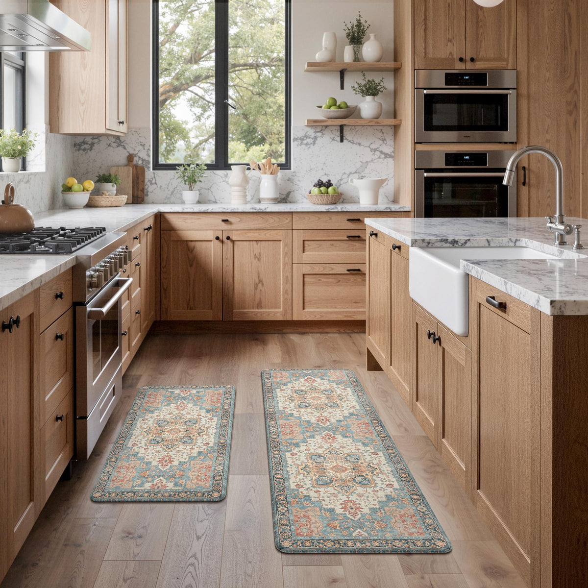 GENIMO washable rug is easy to wipe clean after daily use.