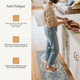 GENIMO waterproof surface protects floors from spills and splashes.