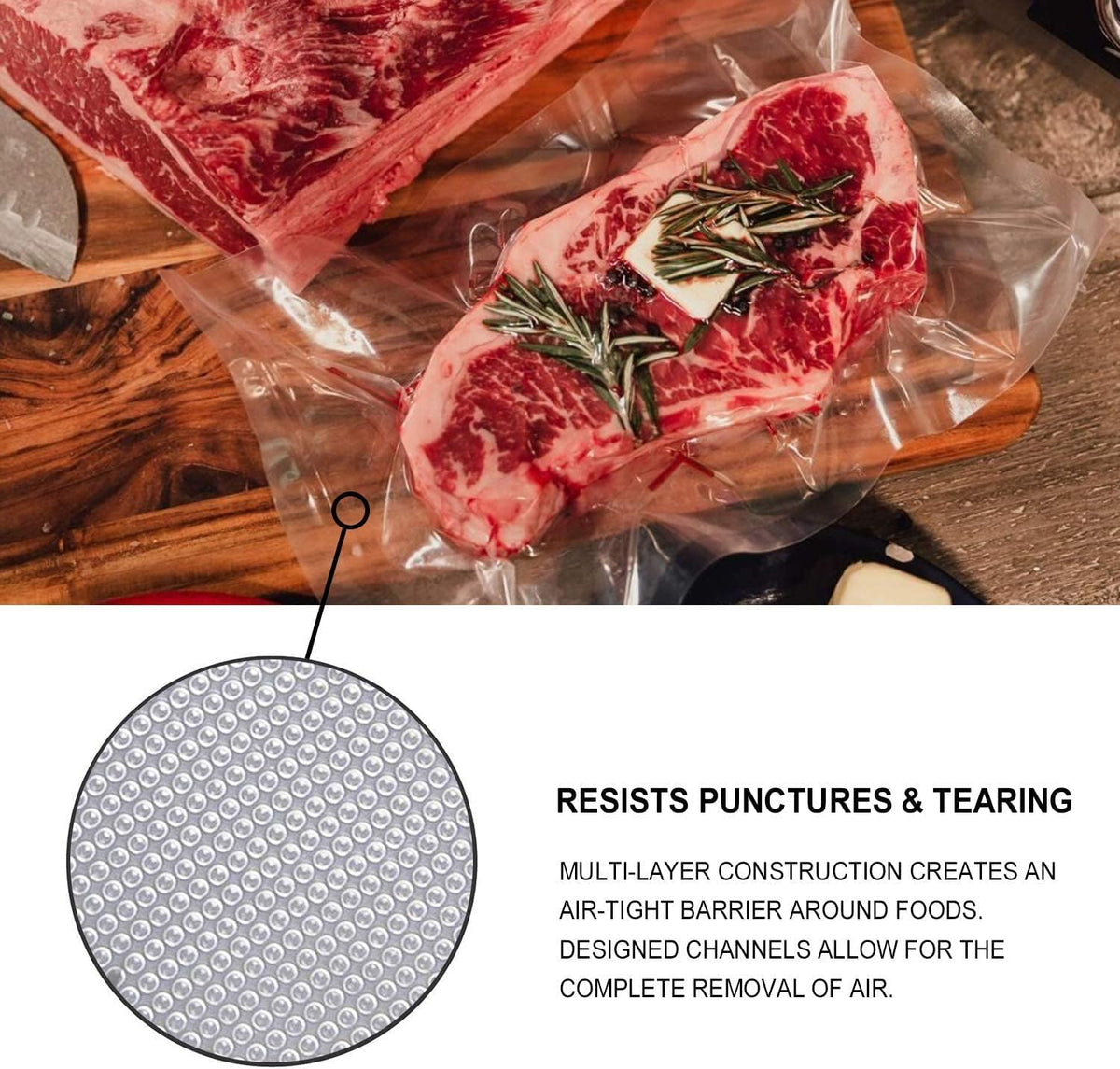 Geniusidea microwave-safe bags maintain flavor during reheating.