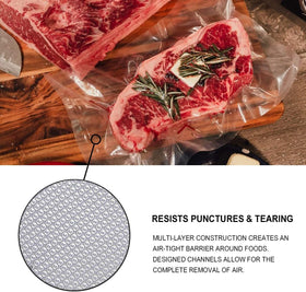 Geniusidea microwave-safe bags maintain flavor during reheating.