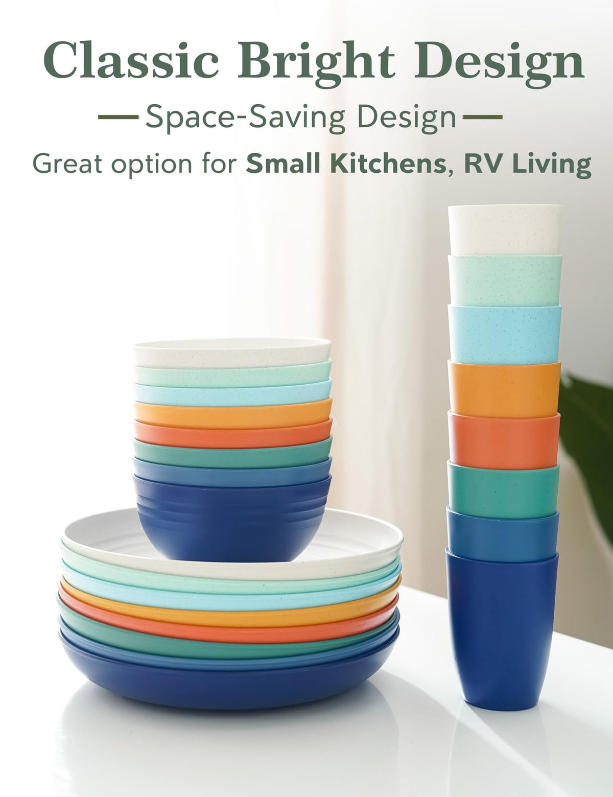GENLGE kid-friendly cups ideal for picnics and camping