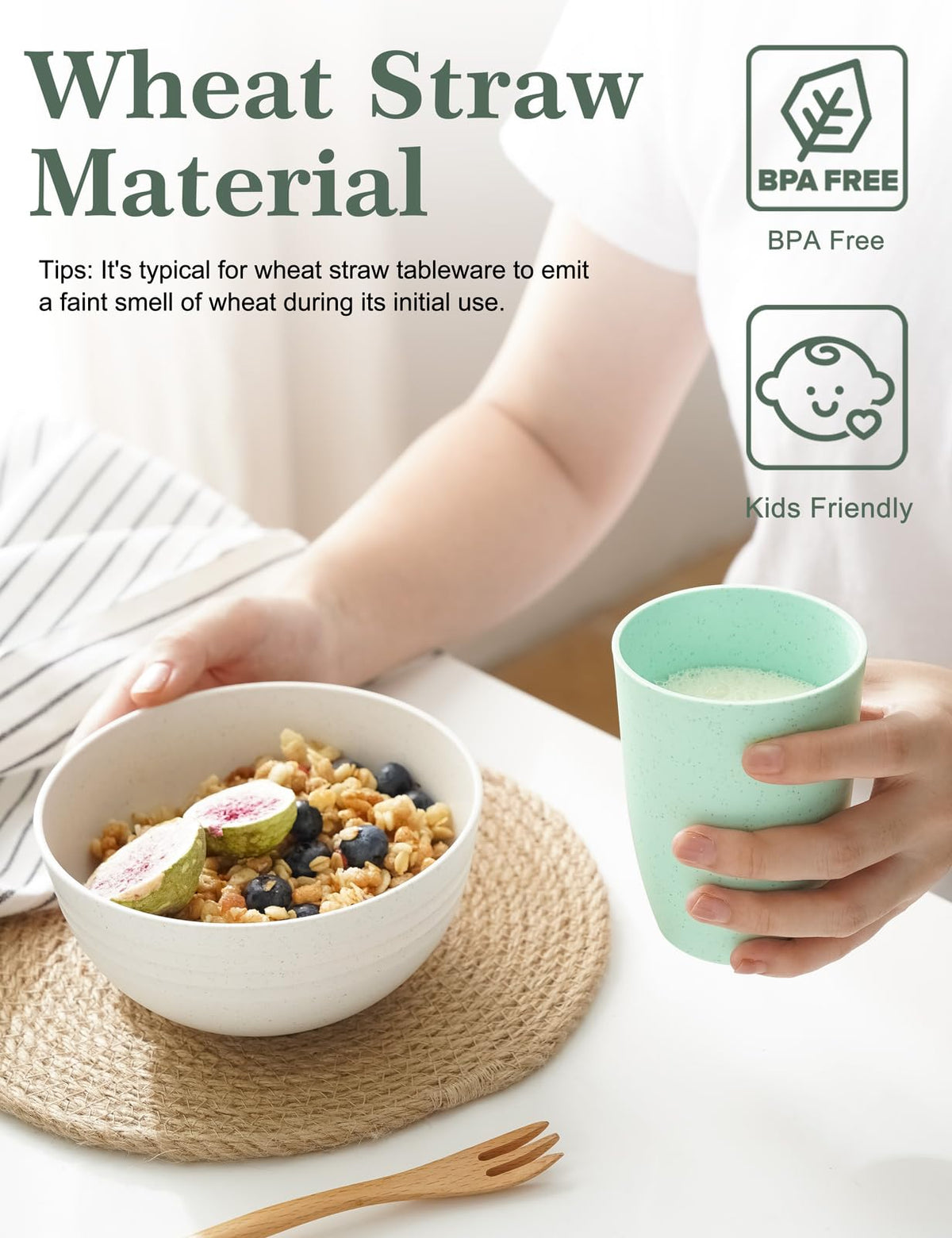 GENLGE unbreakable PP cups designed for family use