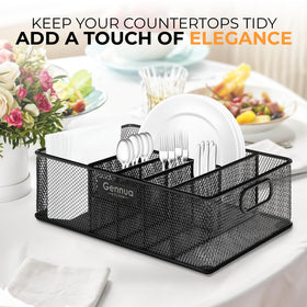 Gennua Kitchen two handles make transport to picnics or events easy.