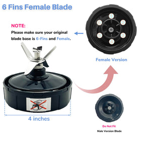 GENQORN gasket for blade ensures a secure seal during blending.