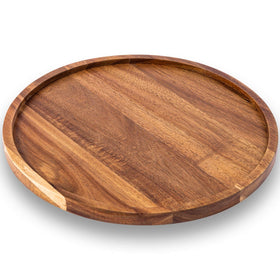 GENRICE acacia wood tray showcases durable grain and a smooth base