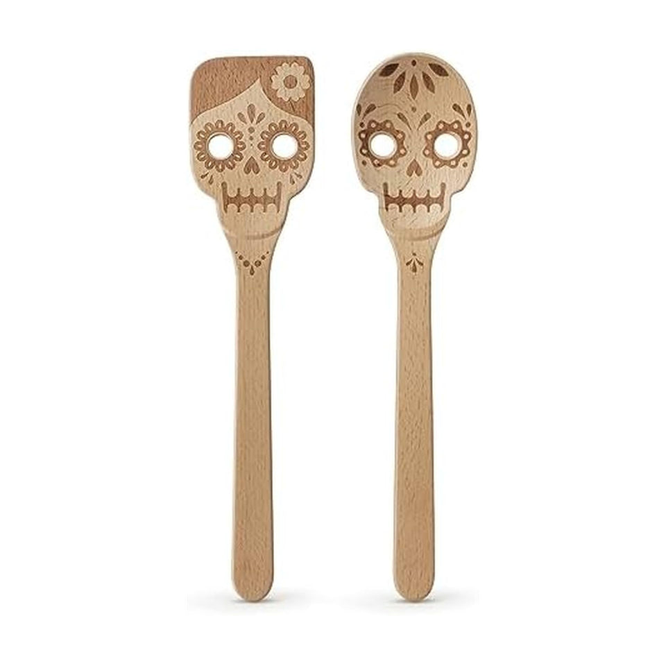 Genuine Fred Dead Set spatula with sugar skull design for stylish cooking.