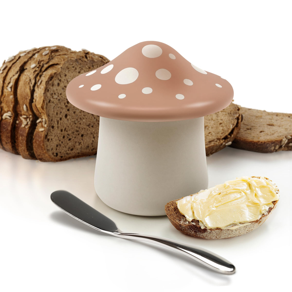 Genuine Fred Forage on-countertop display enhances table service.