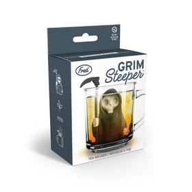 Genuine Fred Grim Steeper gift-ready packaging ideal for tea lovers.
