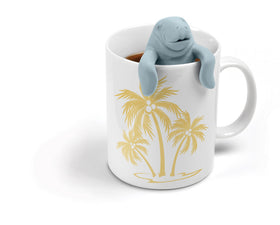 Genuine Fred MANATEA silicone infuser with removable base for easy filling.