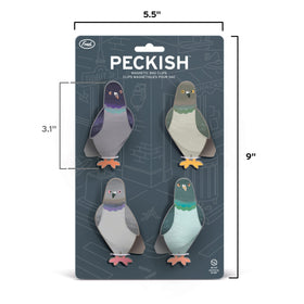 Genuine Fred Peckish pigeon bag clip with magnetic back sticks to metal surfaces