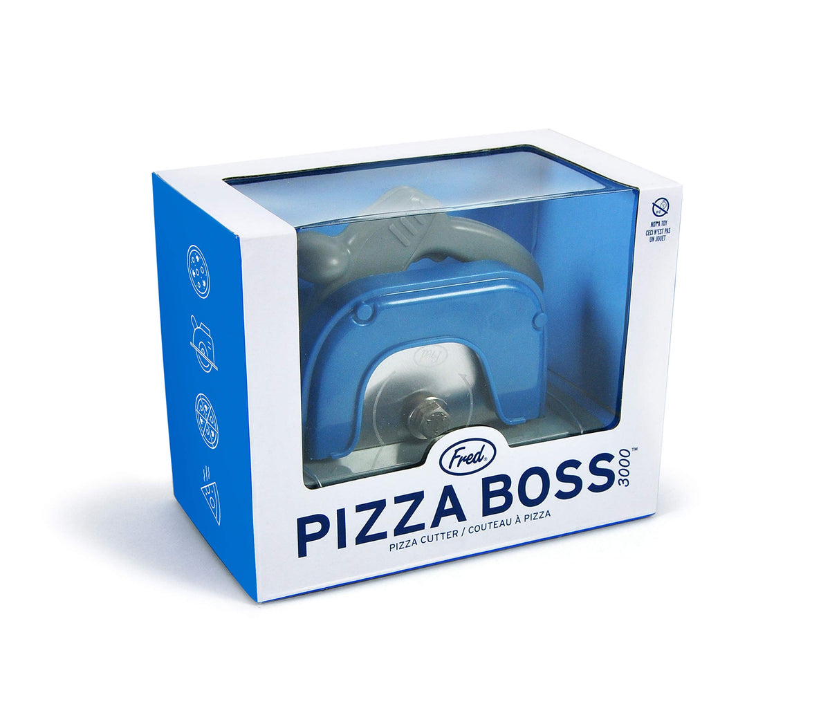 Genuine Fred Pizza Boss 3000 gift-ready packaging for pizza lovers.