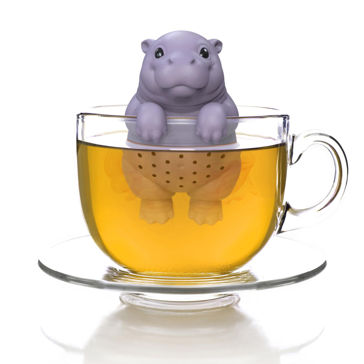 Genuine Fred Sip’opotamus is microwave- and dishwasher-safe for quick cleanup.