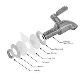 Geo Sports lead-free porcelain body ensures safe, food-grade beverage storage.