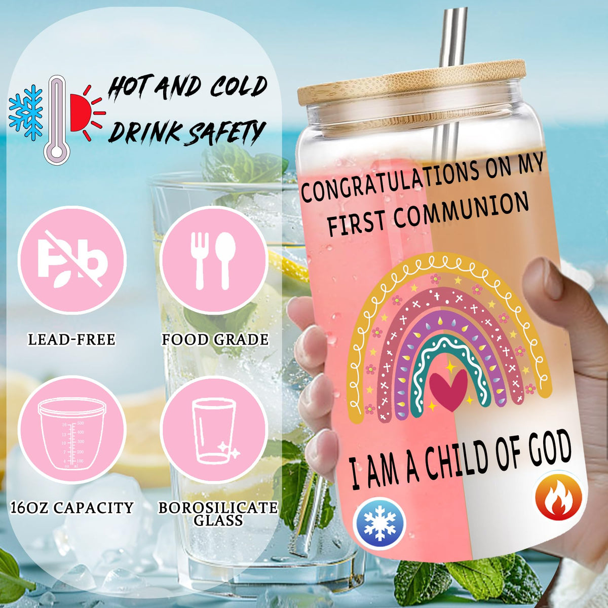GeoJedrmin straw brush helps keep the glass set clean after gatherings.