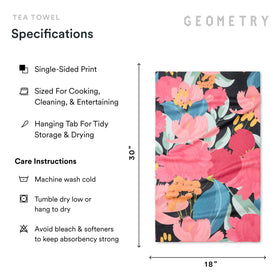 GEOMETRY California-designed eco-friendly towel production