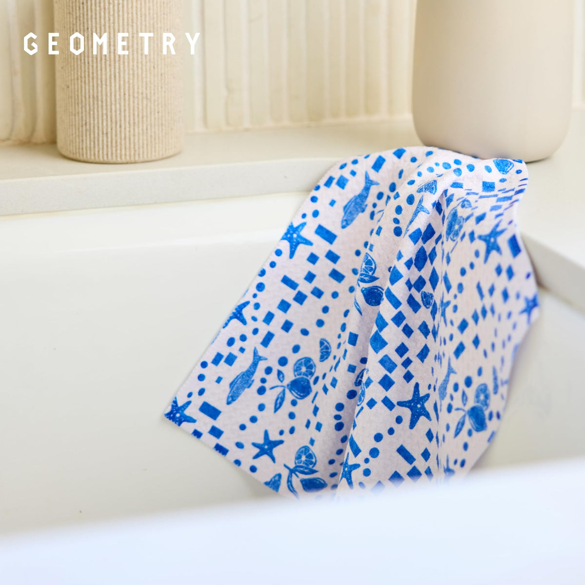 GEOMETRY 3-pack eco-friendly packaging highlights conscious materials.