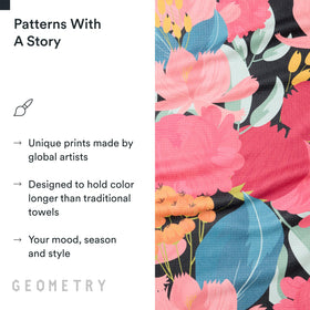 GEOMETRY Towels provide a soft touch while cleaning surfaces