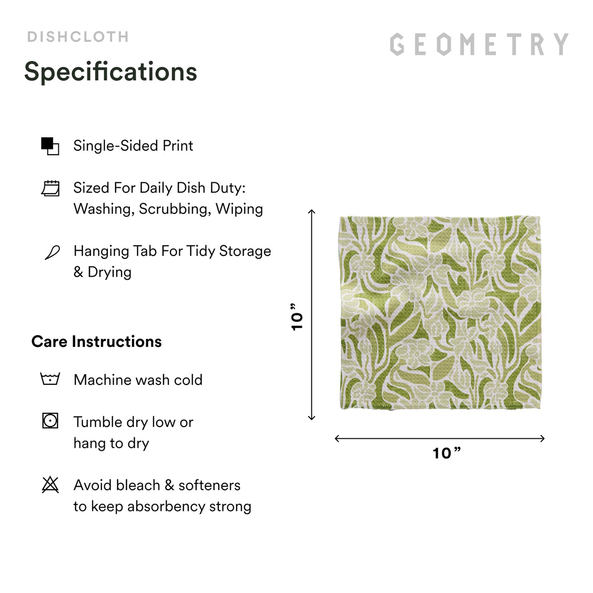 Post-consumer materials fabric used in GEOMETRY towels
