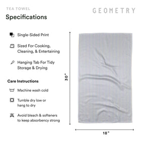 GEOMETRY soft scratch-free drying surface for counters