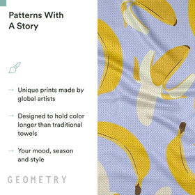 GEOMETRY post-consumer materials towel design highlights eco-friendly kitchen cleaning