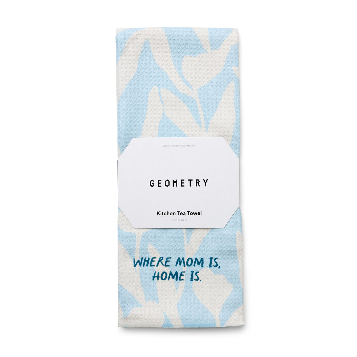 GEOMETRY Tea Towels Mothers Day collection with quick-dry surface for fast kitchen cleanup.