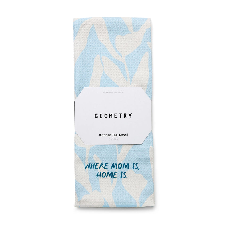 GEOMETRY Tea Towels Mothers Day collection with quick-dry surface for fast kitchen cleanup.