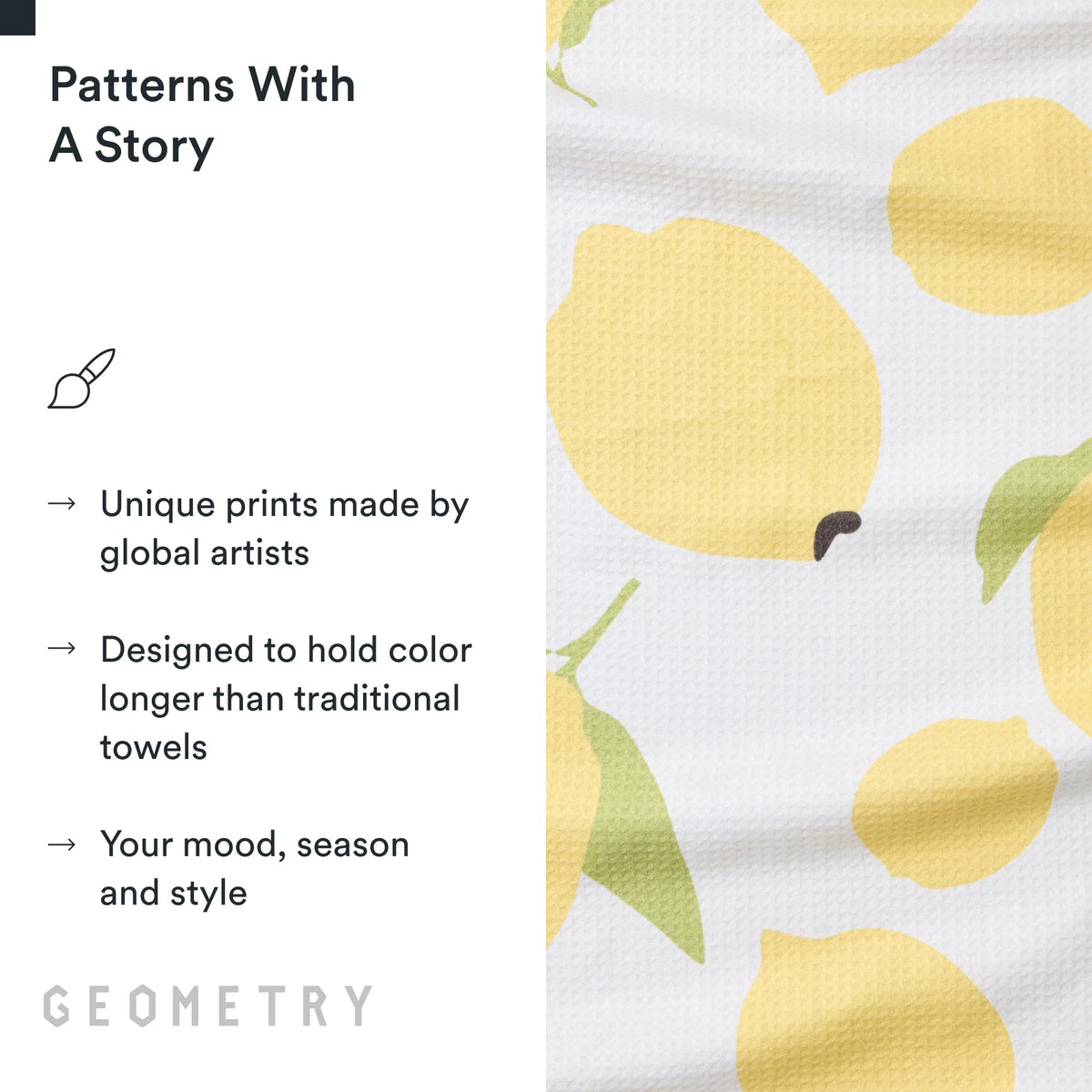 GEOMETRY Made from post-consumer materials and California-designed for sustainable production.