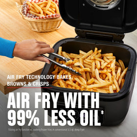 George Foreman Beyond Grill searing at 500°F for bold grill marks