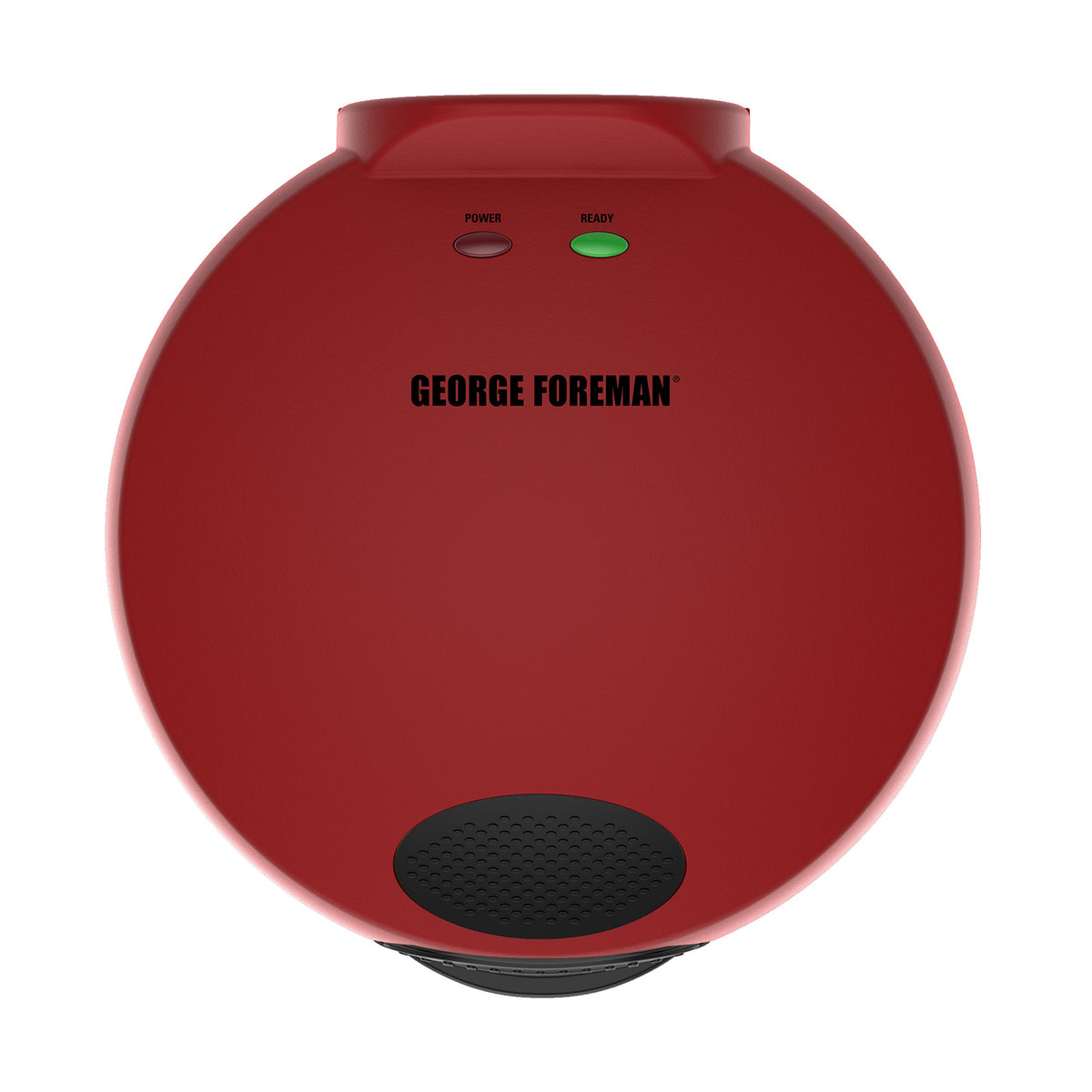 George Foreman Quesadilla Maker red slip-resistant grip for safe handling