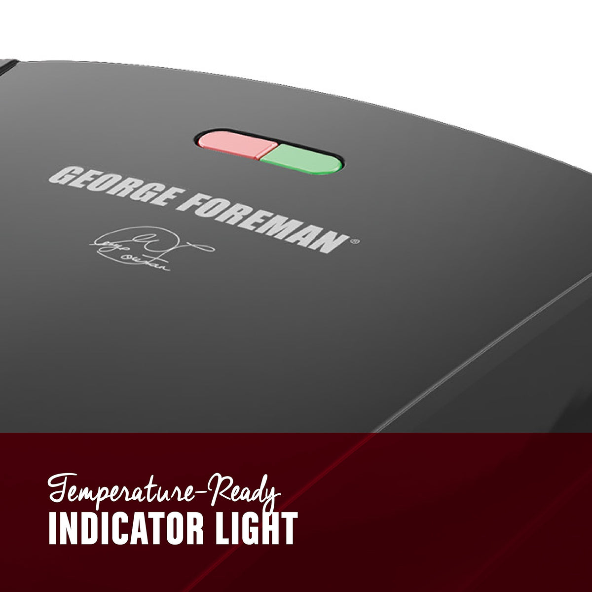 George Foreman removable plates in dishwasher-friendly setup for easy cleanup