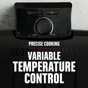 GEORGE FOREMAN 5-serving capacity supports family meals and gatherings.