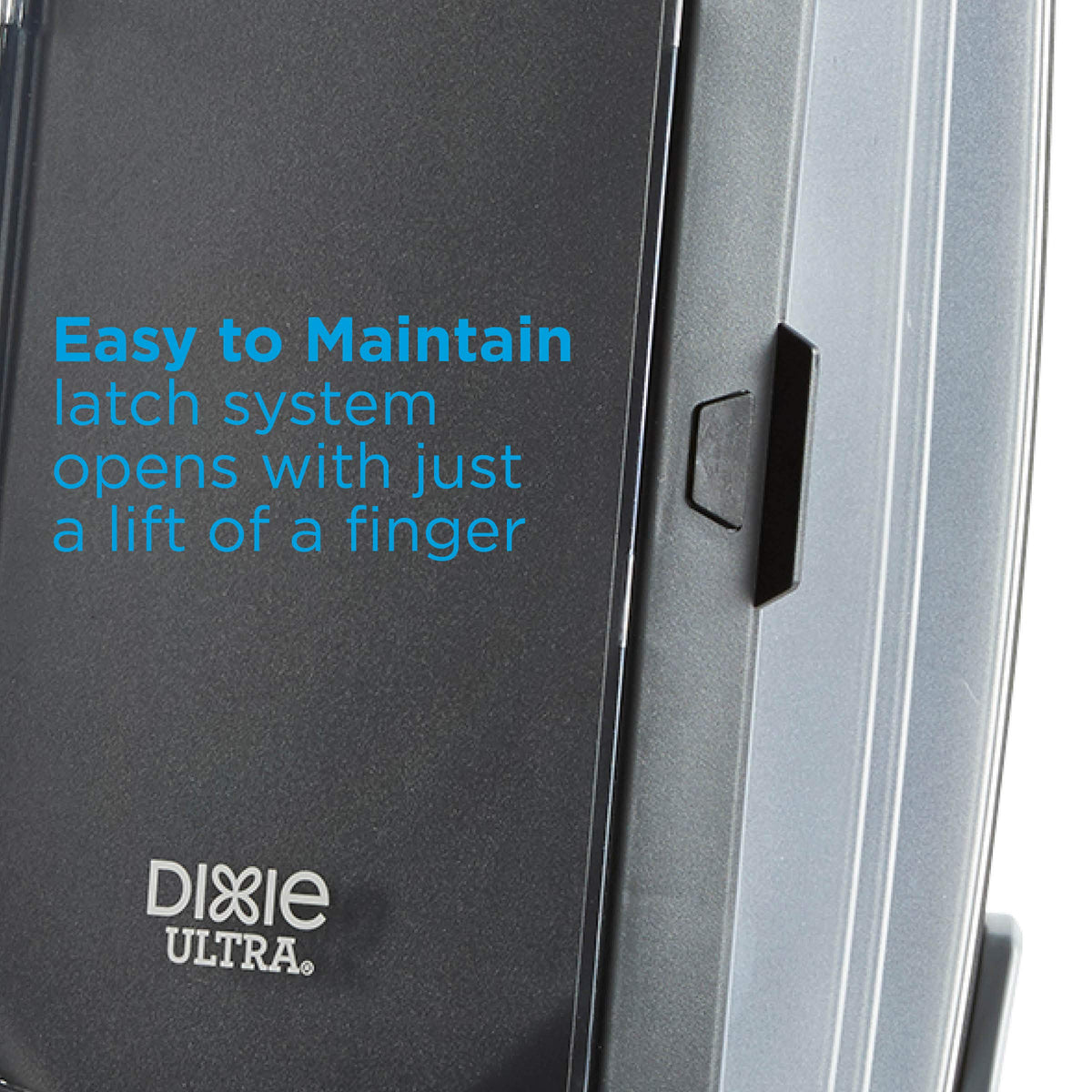 Durable latch-system design supports busy venues with reliable dispensing.