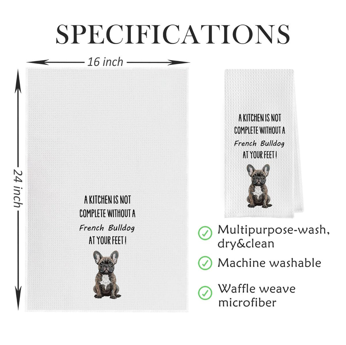 Geqtt gift-worthy towels brighten kitchens with practicality.