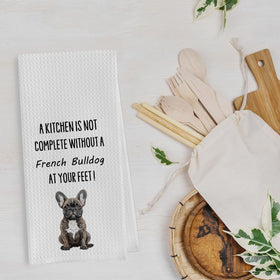Geqtt waffle weave towels with soft texture and fast drying.