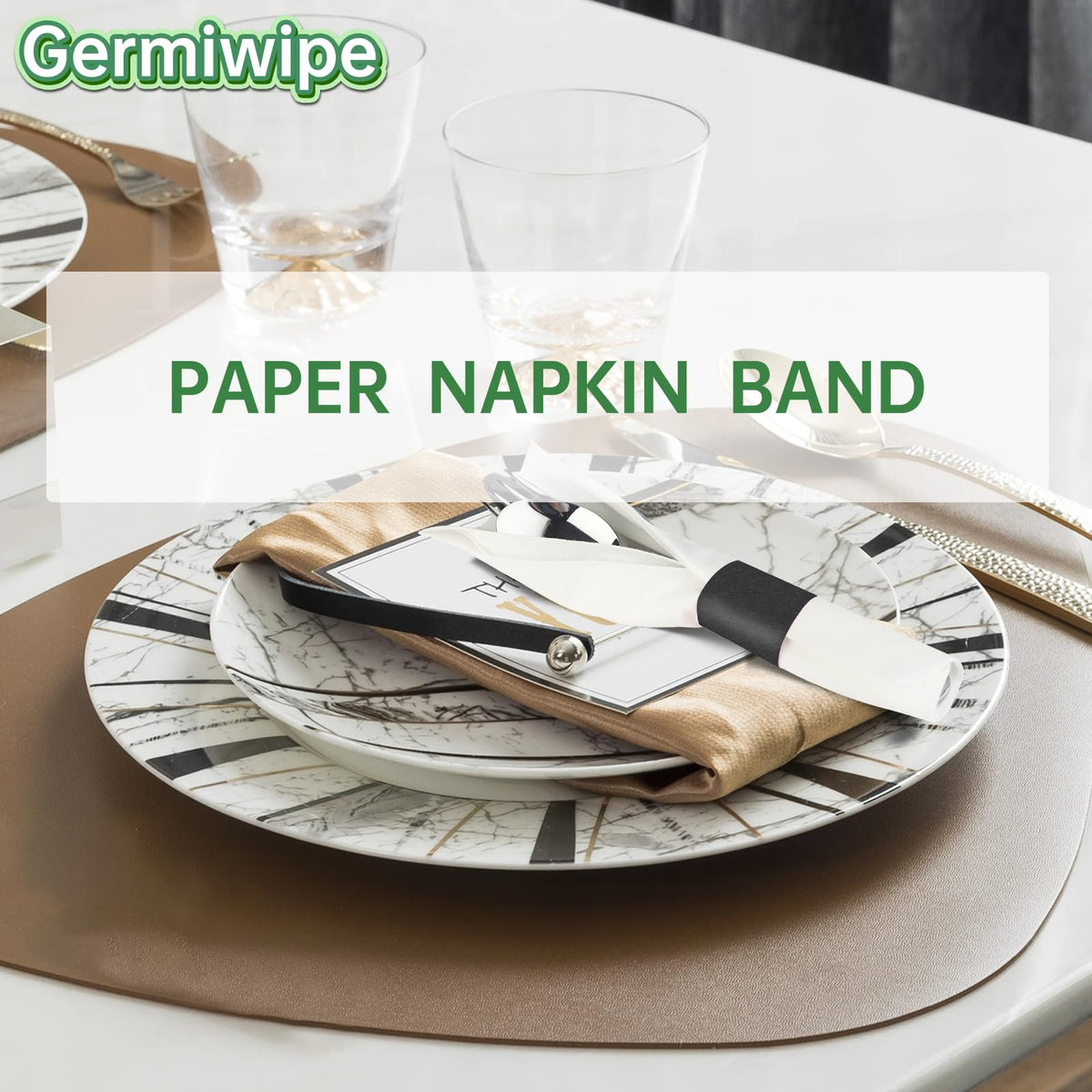 Germiwipe bulk 2,500 count napkin bands for large gatherings