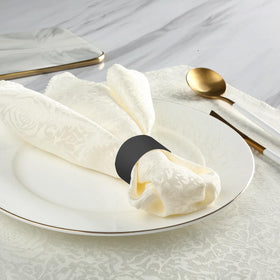 Germiwipe napkin band 4.25 by 1.5 inches fits standard flatware