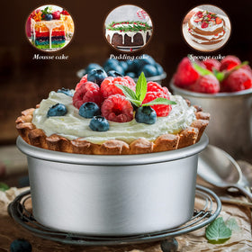 Gerrii leakproof design keeps batter contained during baking experiments