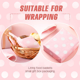 Gersoniel pink snack wrap paper for gifts and treats