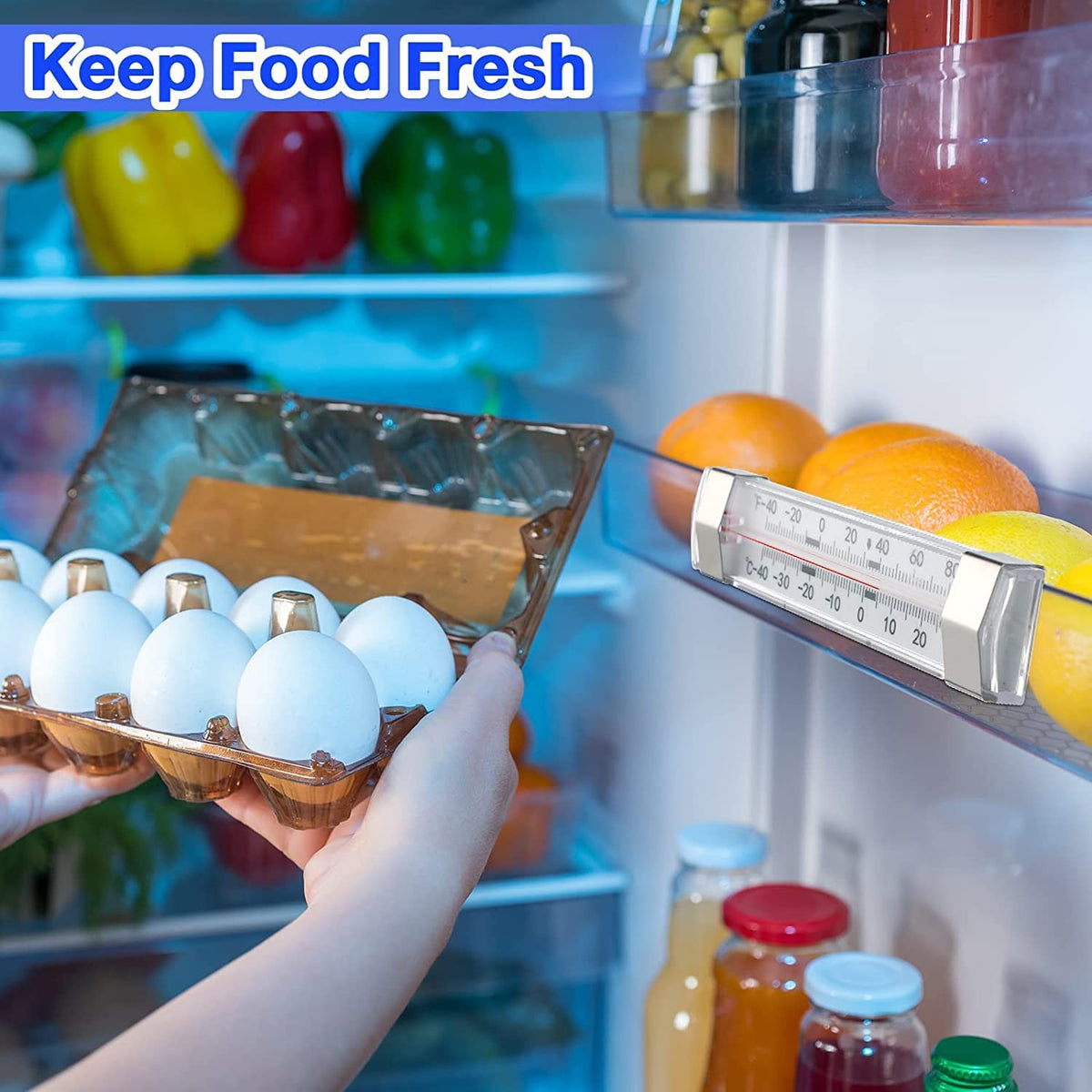 GERUSEA compact thermometer storage setup keeps units organized
