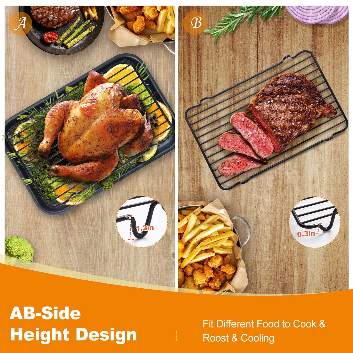 GESTONE oven-safe up to 575°F supports roasting, baking, grilling