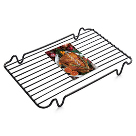 GESTONE roasting rack heavy duty 12x7.5 inch elevates meat for even browning