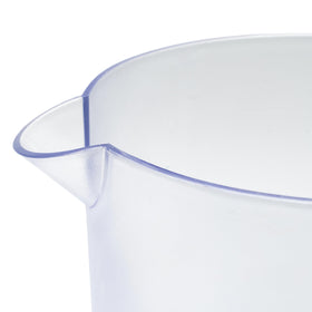 GET clear 1-gallon pitcher body showing contents clearly for quick beverage service