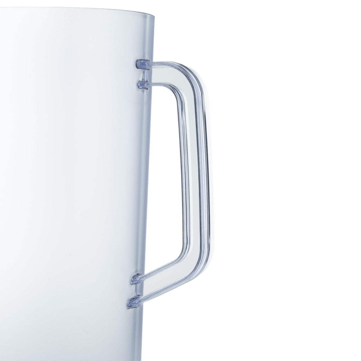 GET heavy-duty angled pour spout prevents drips for mess-free serving