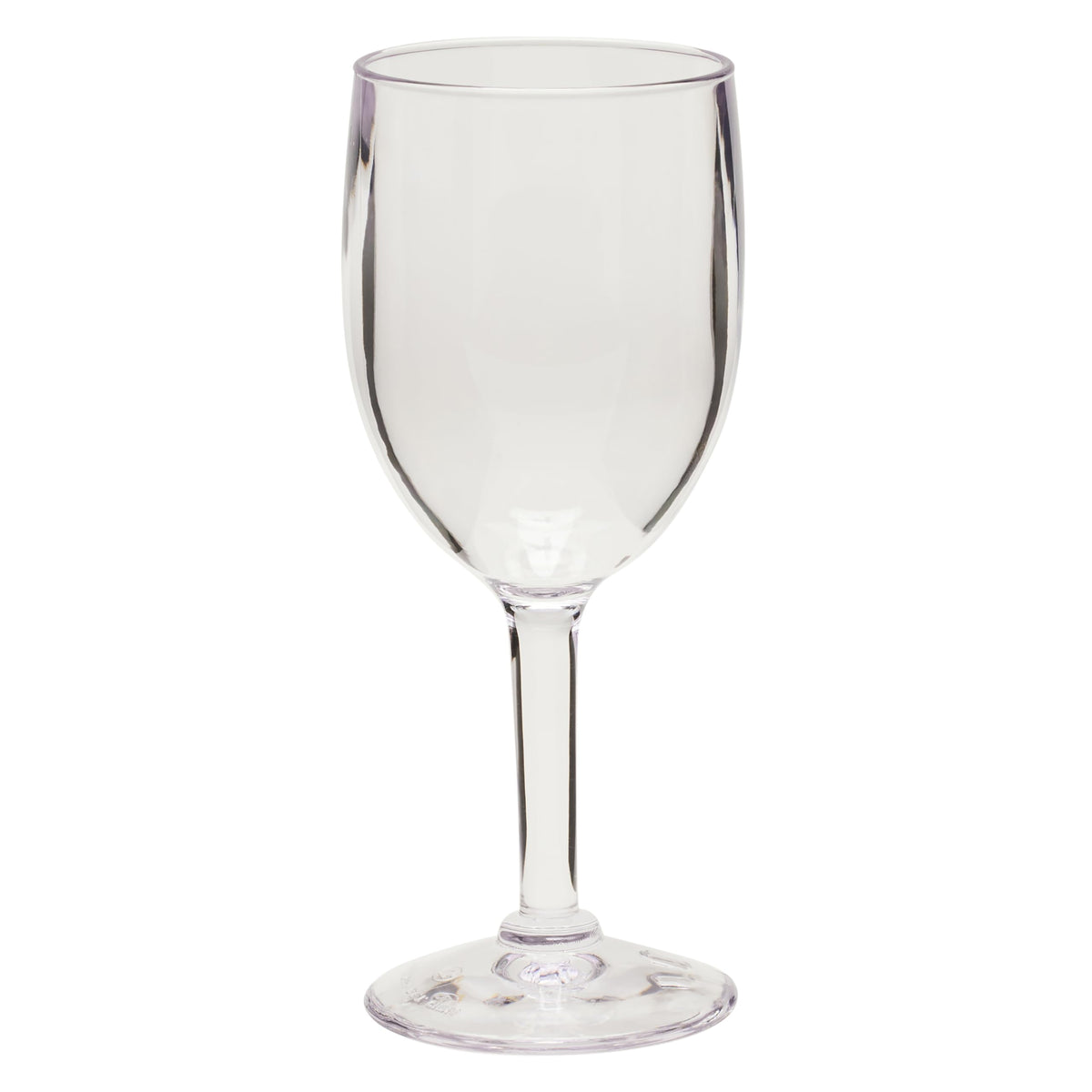 GET shatterproof 8oz wine glass resists breaks indoors and outdoors.