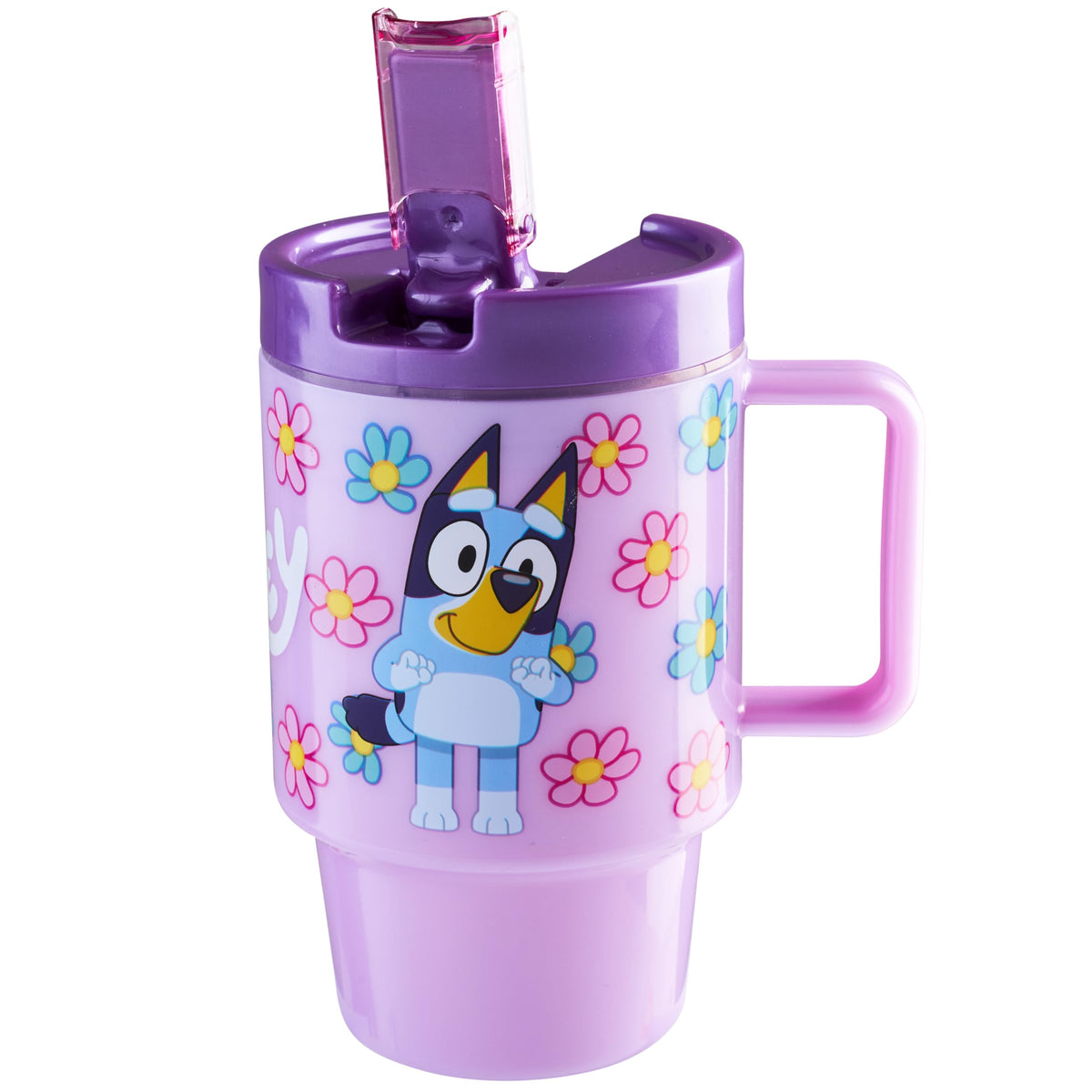 Get Trend Bluey kids bottle with straw for easy school hydration.