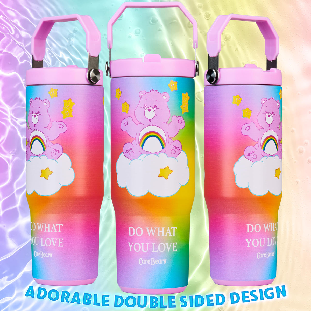 Gift-ready Care Bears designs by Get Trend for birthdays and school prep