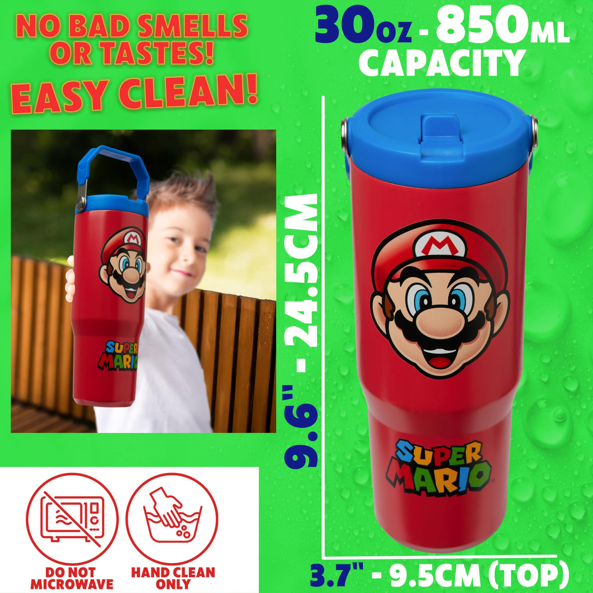 Get Trend durable backpack-friendly tumbler designed for school and sports